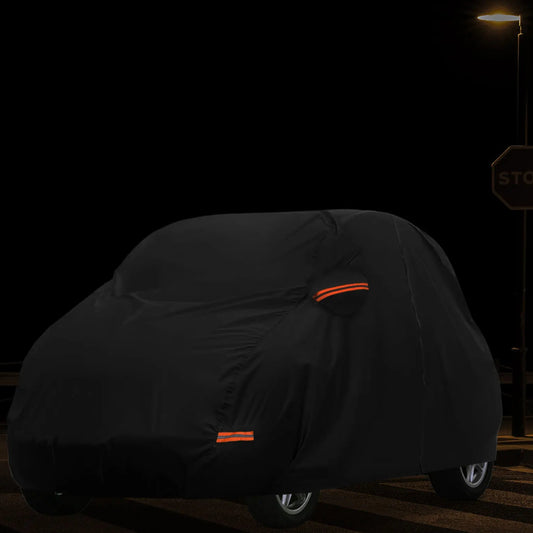 Bâche de protection Smart Fortwo noire