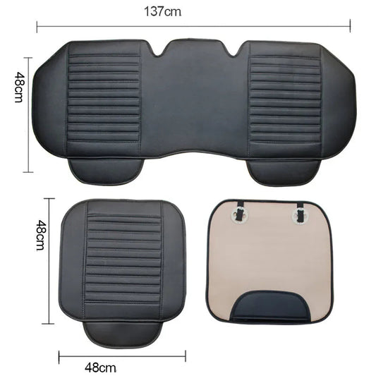 Housse de Siège Voiture en Simili-Cuir Universel - 3 coloris