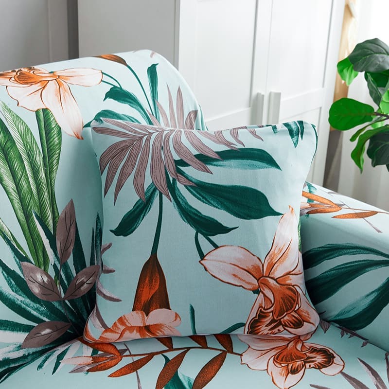 Housse de Canapé Imprimé Floral