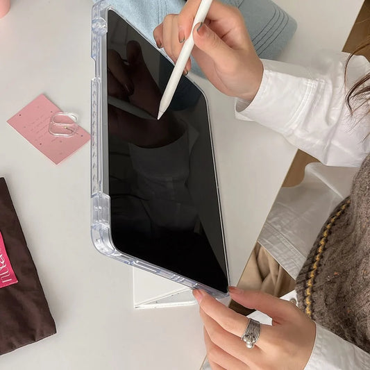 Housse iPad avec motif cœur