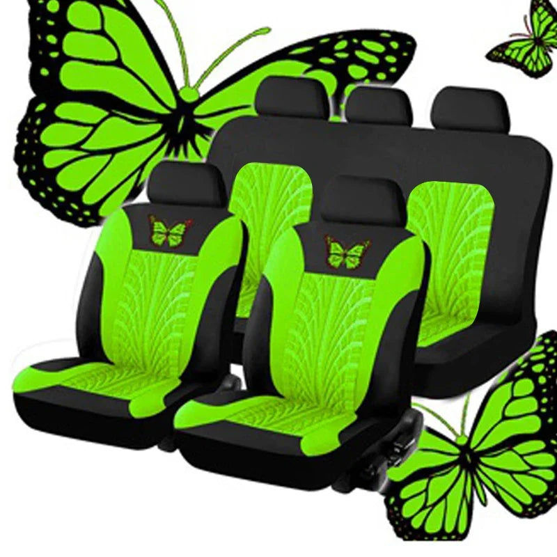 Housses de Siège Auto Universelles Papillon - 7 Coloris