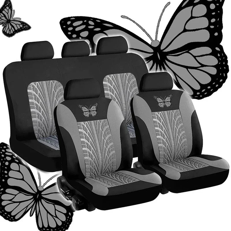 Housses de Siège Auto Universelles Papillon - 7 Coloris
