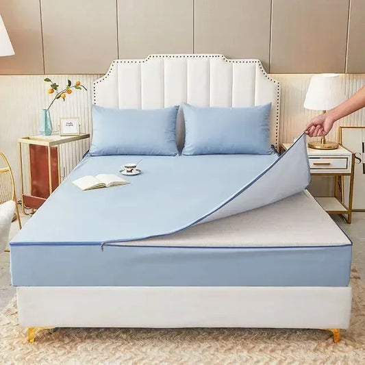 Housse de Matelas Imperméable Zipé – Plusieurs Coloris