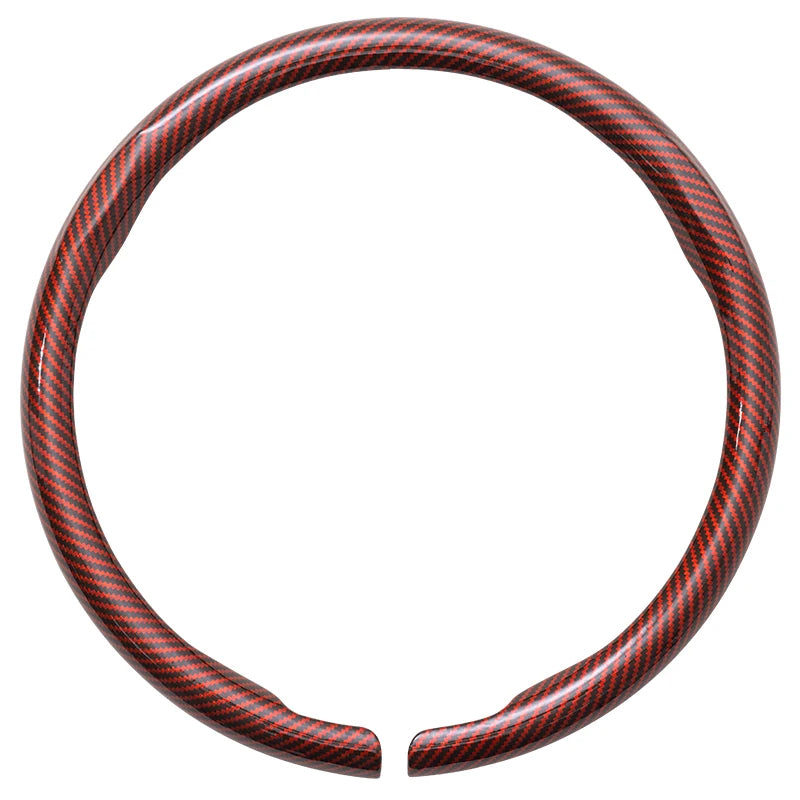 Couvre Volant Carbone Laser Universel – Style Sport & Antidérapant (Type D / Classique)