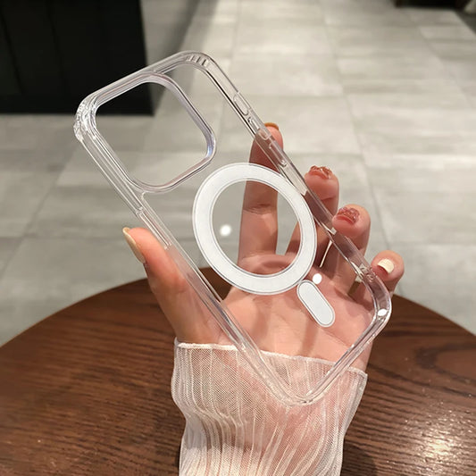 Coque Transparente MagSafe pour iPhone