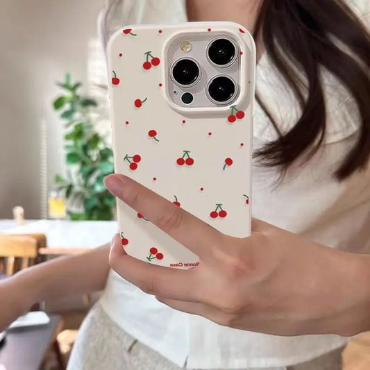 Coque iPhone Cerise – Design fruité