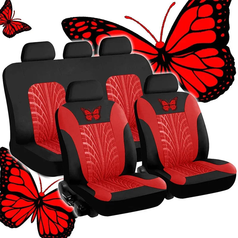 Housses de Siège Auto Universelles Papillon - 7 Coloris