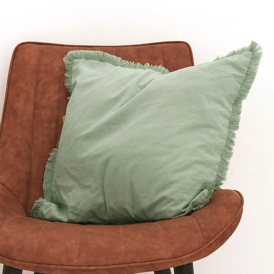 Housse de Coussin à Franges – Style Bohème Chic | Plusieurs Tailles et Couleurs