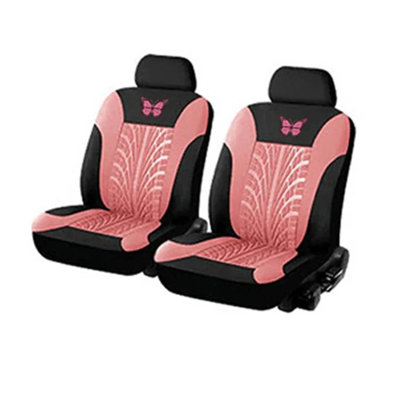 housse de siege auto universelle rose pale