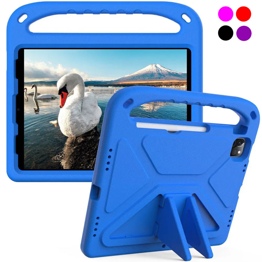 housse ipad pour enfant bleu