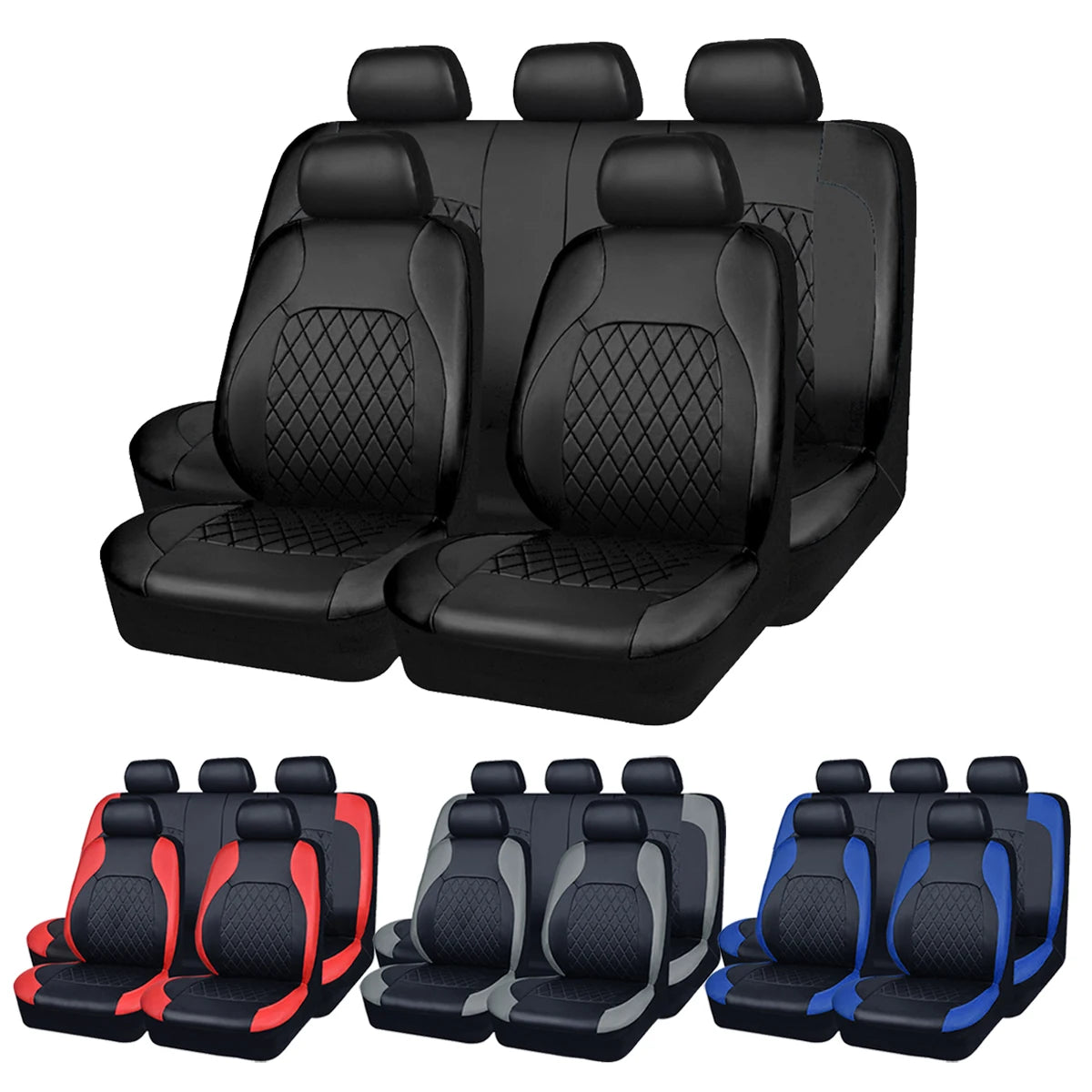 Housse de Siège Auto Cuir PU Universelle – Confort & Élégance Toutes Saisons