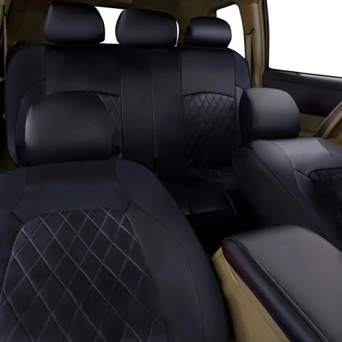 Housse de Siège Auto Cuir PU Universelle – Confort & Élégance Toutes Saisons