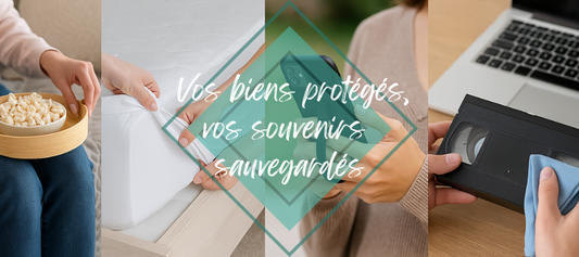 Top 5 des astuces pour protéger vos affaires… et vos souvenirs