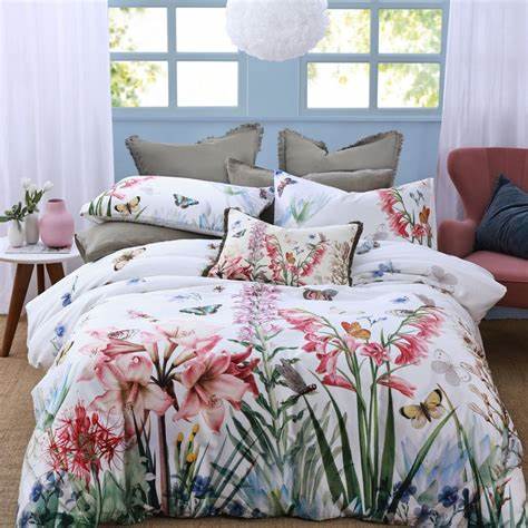 Housse de Couette Fleurie