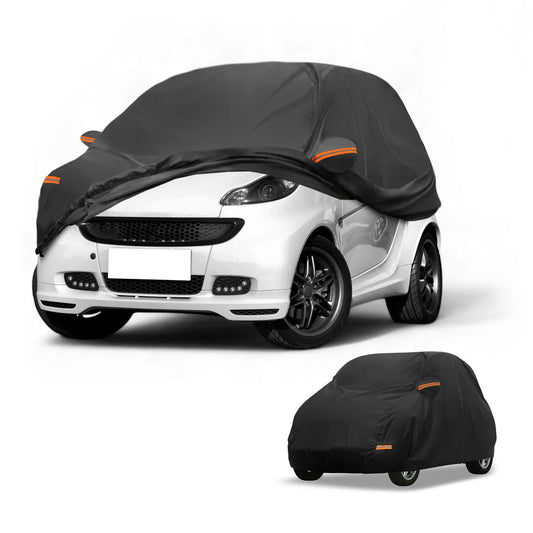 Bâche de protection Smart Fortwo noire – Housse voiture étanche anti-poussière et anti-UV