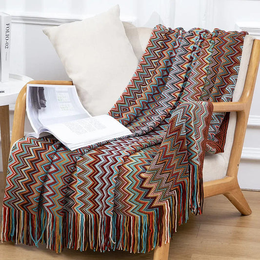 Couverture Canapé Sherpa