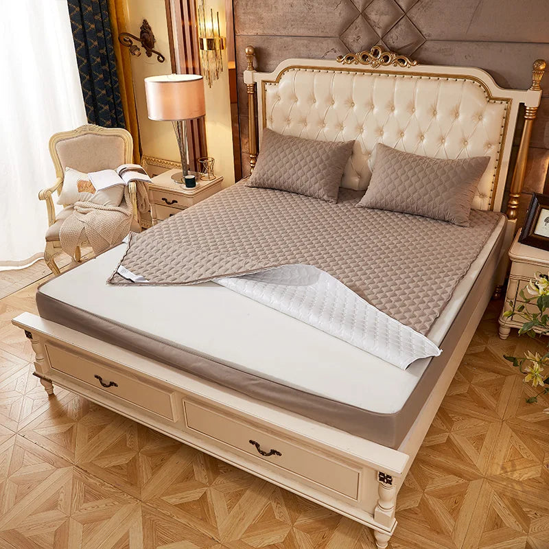 Housse de Matelas Imperméable Coton – Plusieurs Coloris Zippé Anti-Acarien