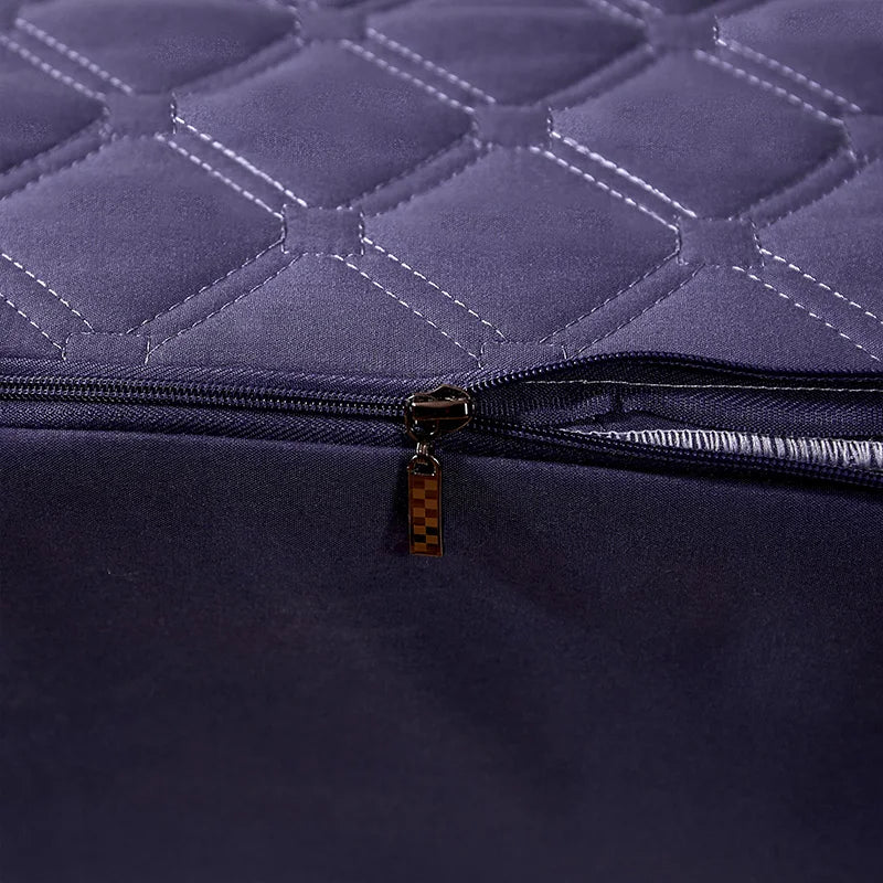 Housse de Matelas Imperméable Coton – Plusieurs Coloris Zippé Anti-Acarien
