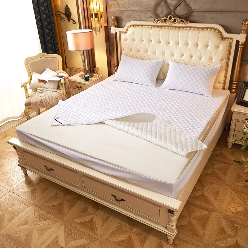 Housse de Matelas Imperméable Coton – Plusieurs Coloris Zippé Anti-Acarien