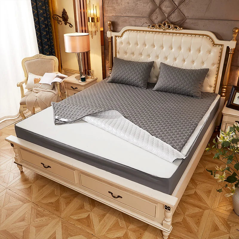 Housse de Matelas Imperméable Coton – Plusieurs Coloris Zippé Anti-Acarien