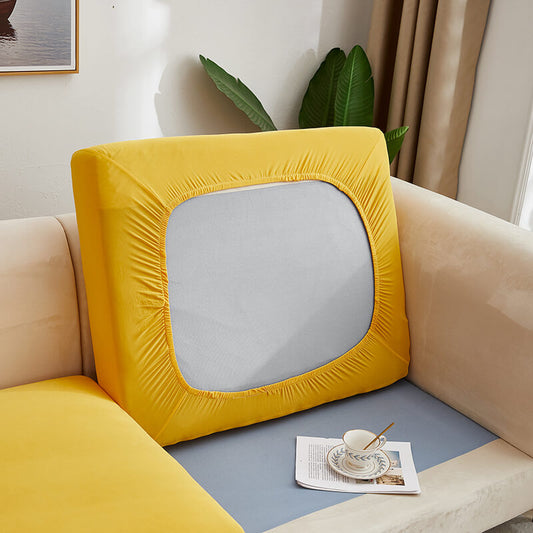 Housse Assise de Canapé Jaune Moutarde