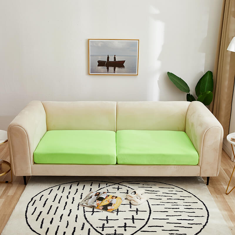 Housse Assise de Canapé Vert Lime