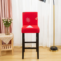 Thumbnail for Housse Chaise de Bar et Tabouret Sapin de Noël