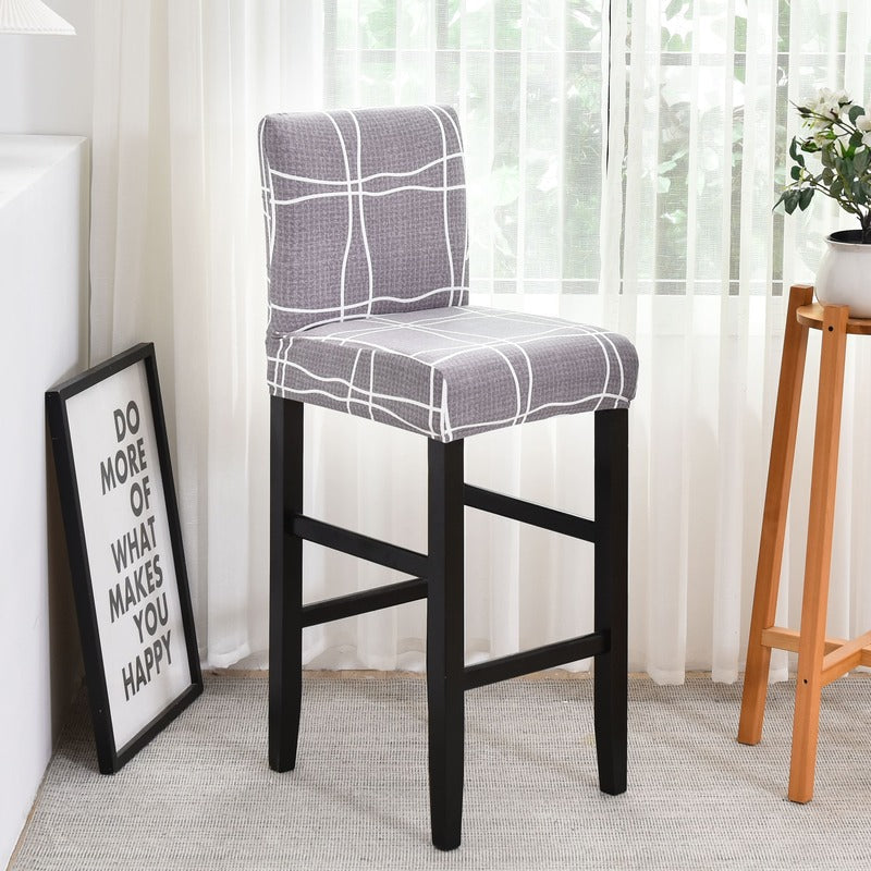 Housse Chaise de Bar et Tabouret Lavable