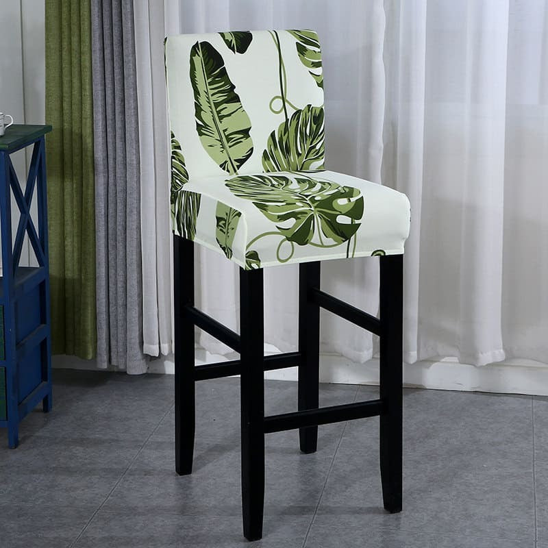 Housse Chaise de Bar et Tabouret Nature