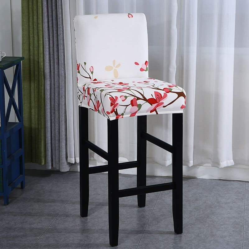 Housse Chaise de Bar et Tabouret Spandex