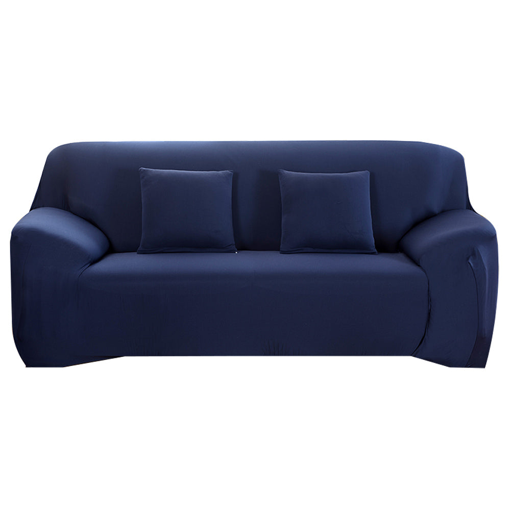 Housse de Canapé Extensible Bleu Marine