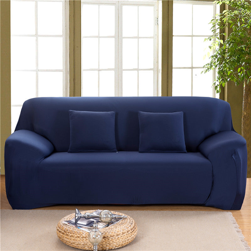 Housse de Canapé Extensible Bleu Marine