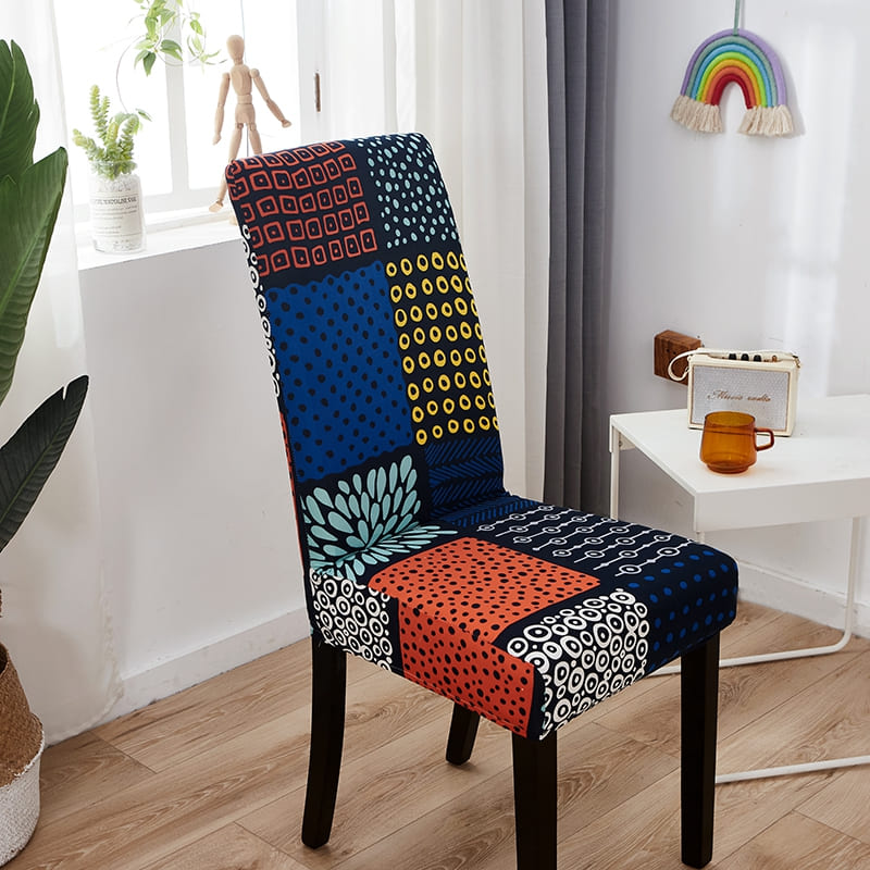 Housse de Chaise Patchwork