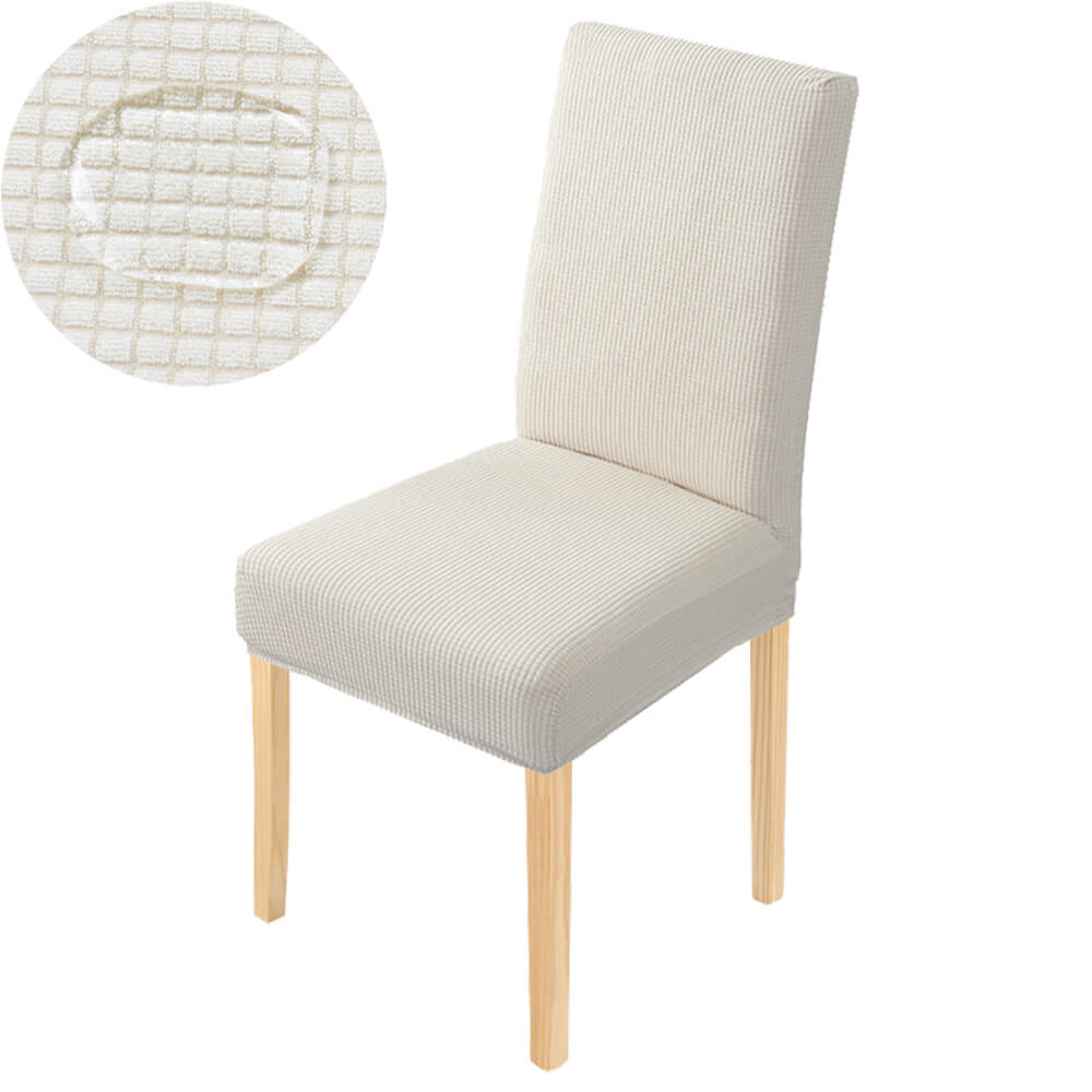 Housse de Chaise Imperméable Blanc