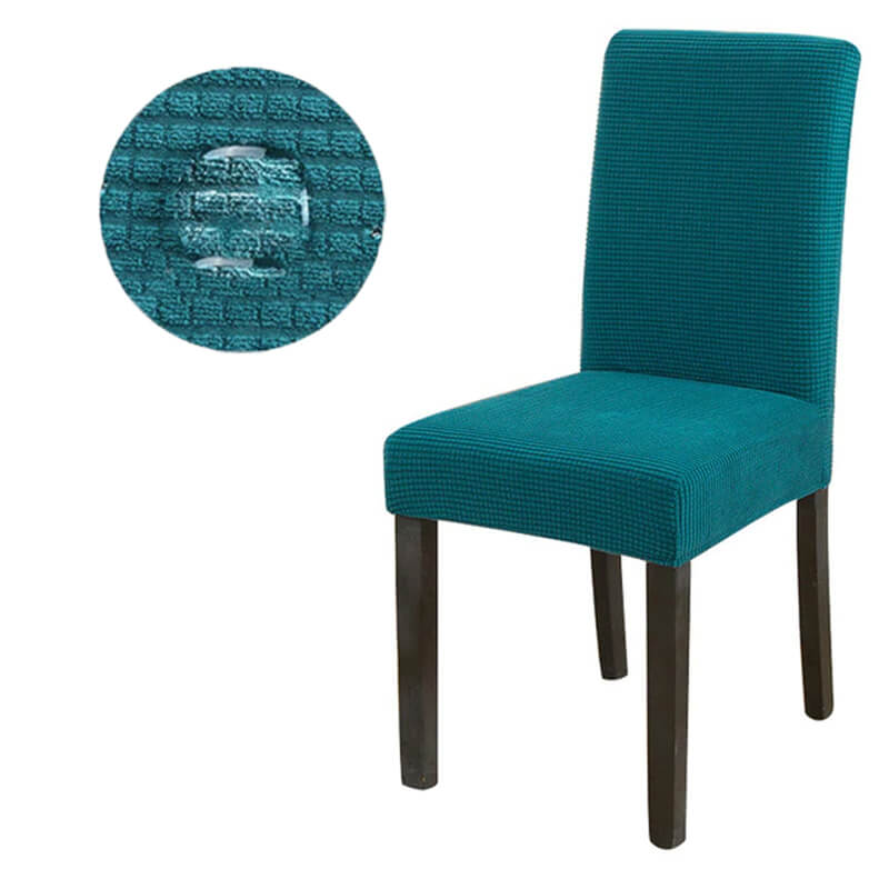 Housse de Chaise Imperméable Bleu Canard