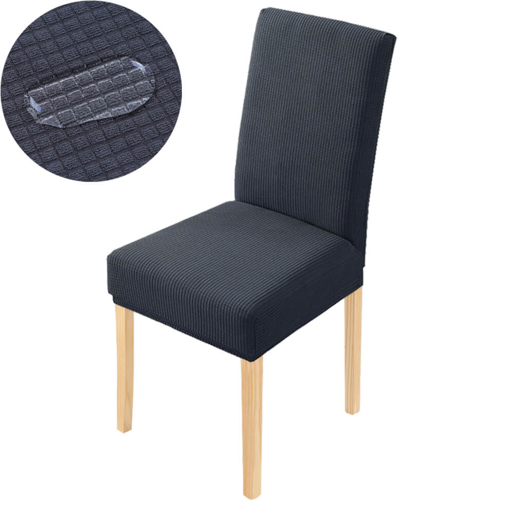 Housse de Chaise Imperméable Gris Foncé