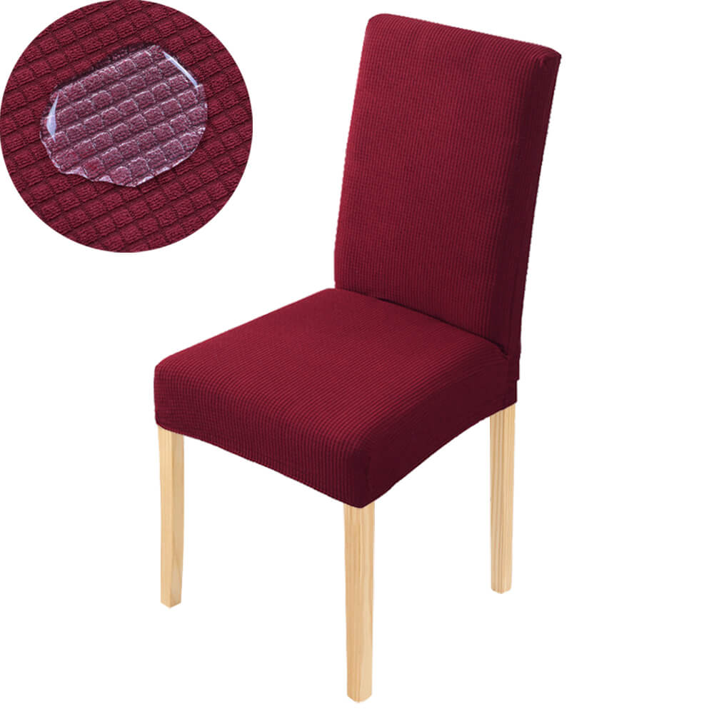 Housse de Chaise Imperméable Rouge