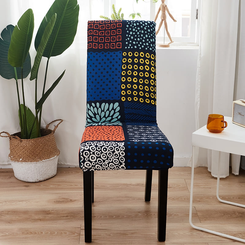 Housse de Chaise Patchwork