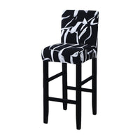 Thumbnail for Housse Chaise de Bar et Tabouret Bi-extensible Noire