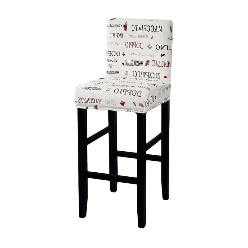 Housse Chaise de Bar et Tabouret Tendance