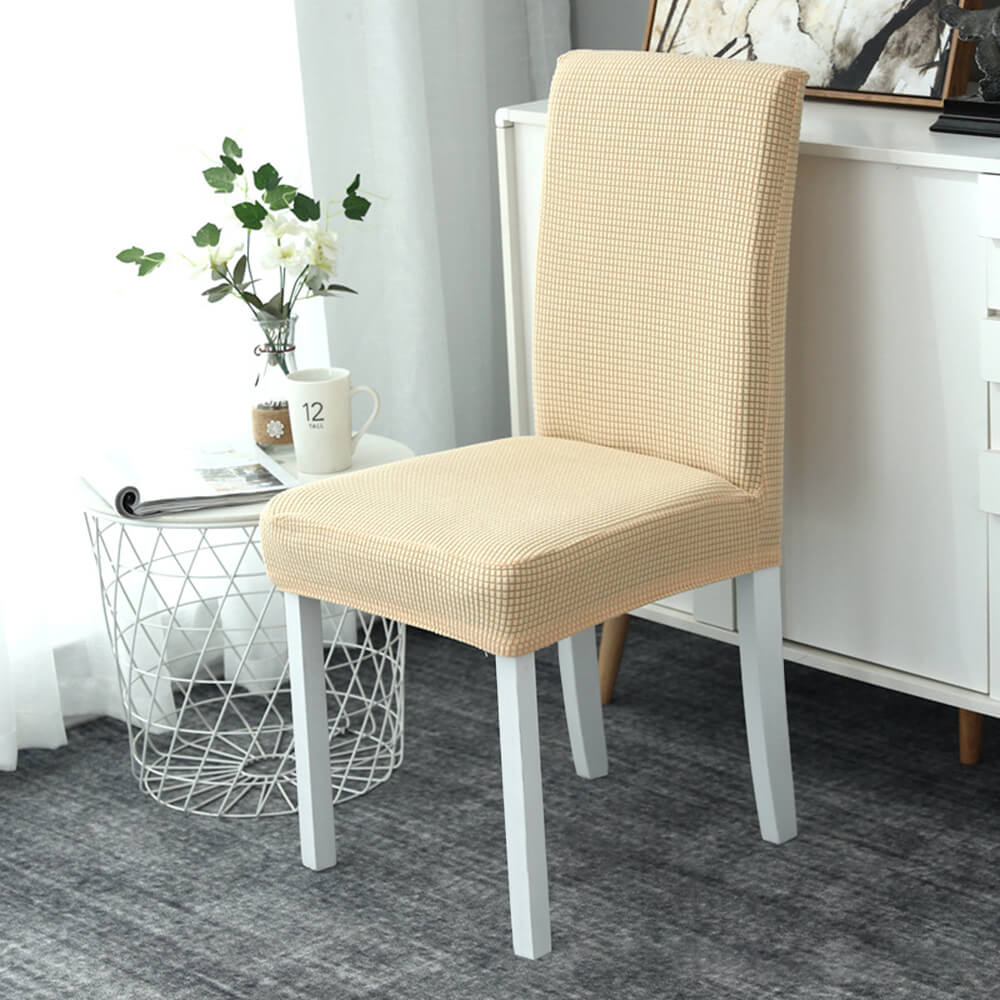 Housse de Chaise Imperméable Beige