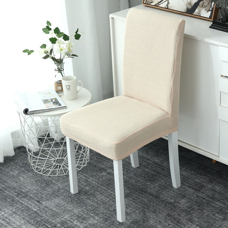 Housse de Chaise Imperméable Blanc