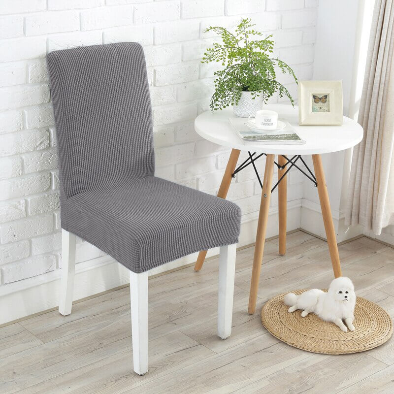 Housse de Chaise Imperméable Gris