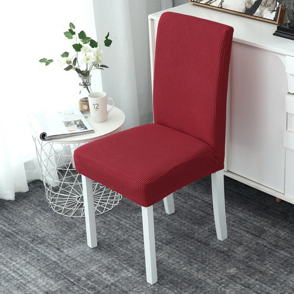 Housse de Chaise Imperméable Rouge