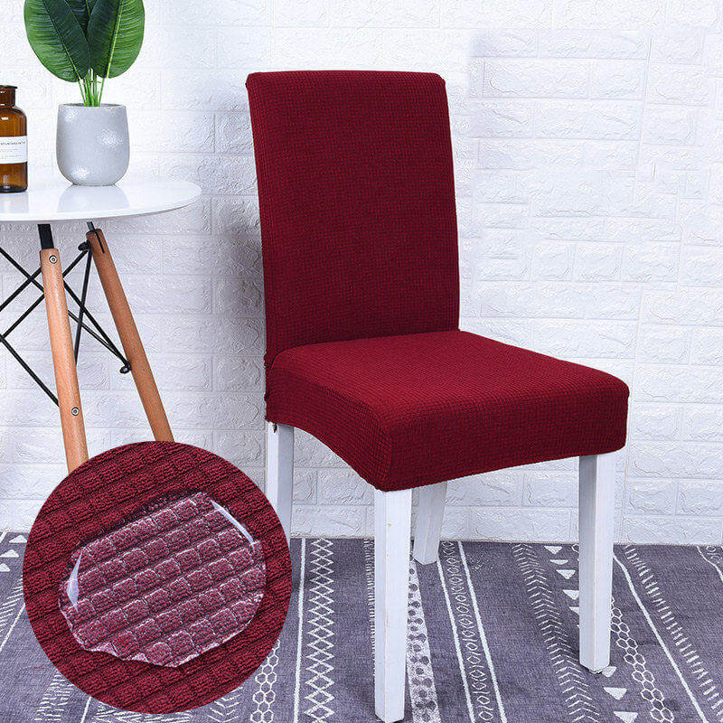 Housse de Chaise Imperméable Rouge