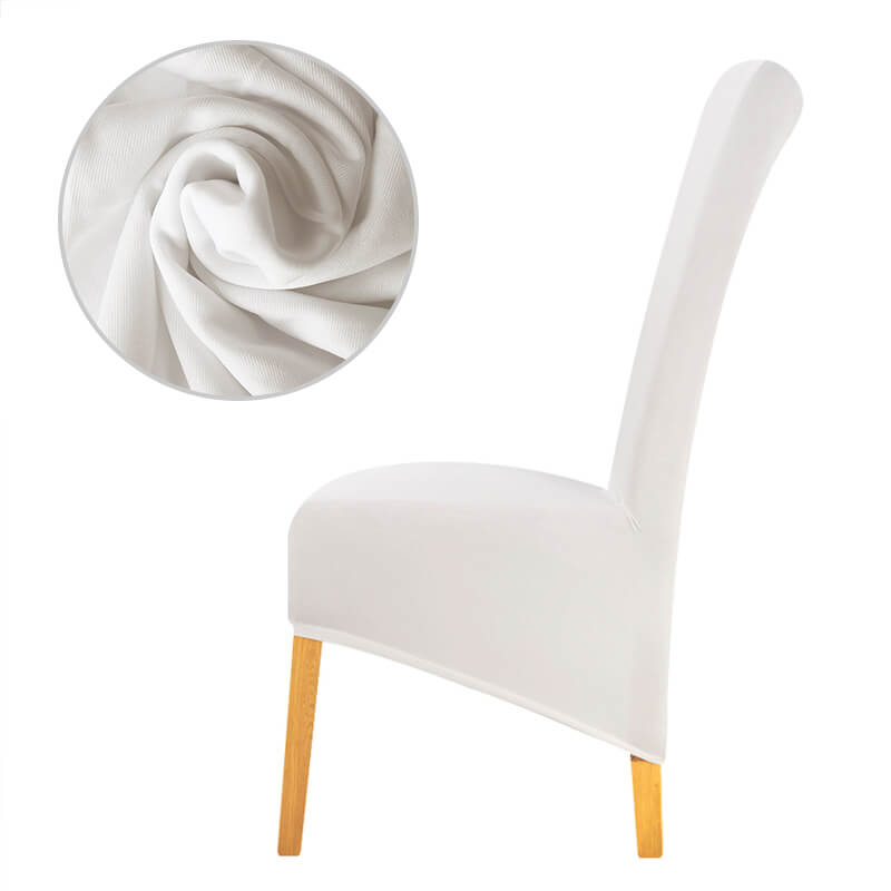 Housse de Chaise XL Blanc