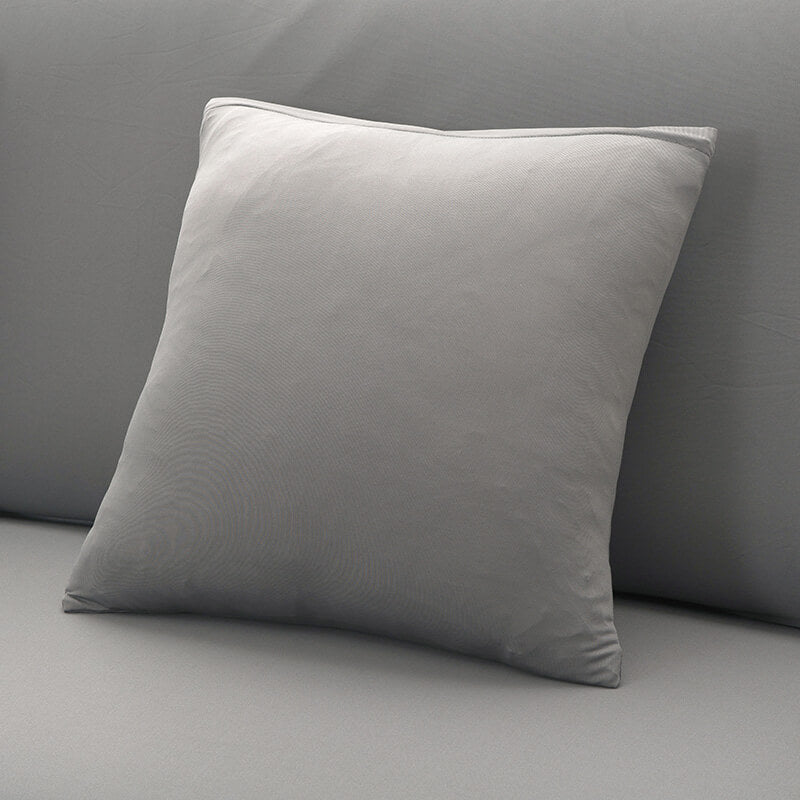 Housse de Coussin Gris Clair