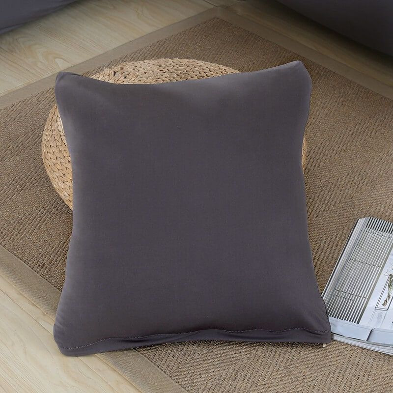 Housse de Coussin Gris