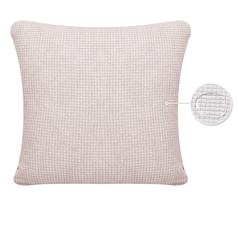 Housse de Coussin Imperméable Blanc