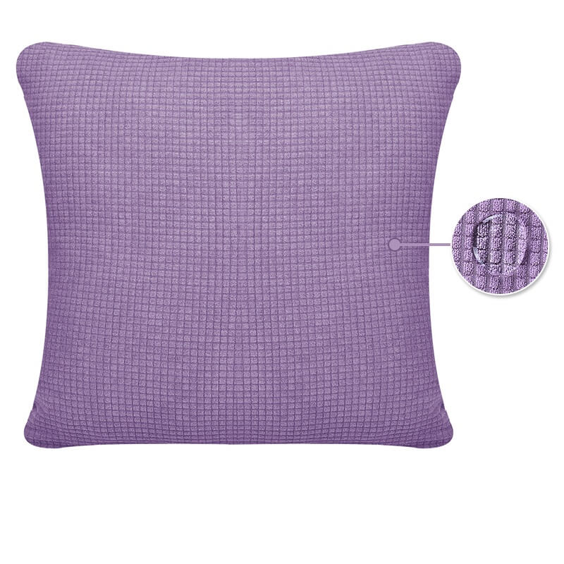 Housse de Coussin Imperméable Mauve